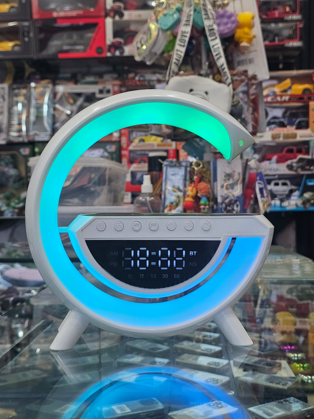 Google Speaker And Wireless Charger