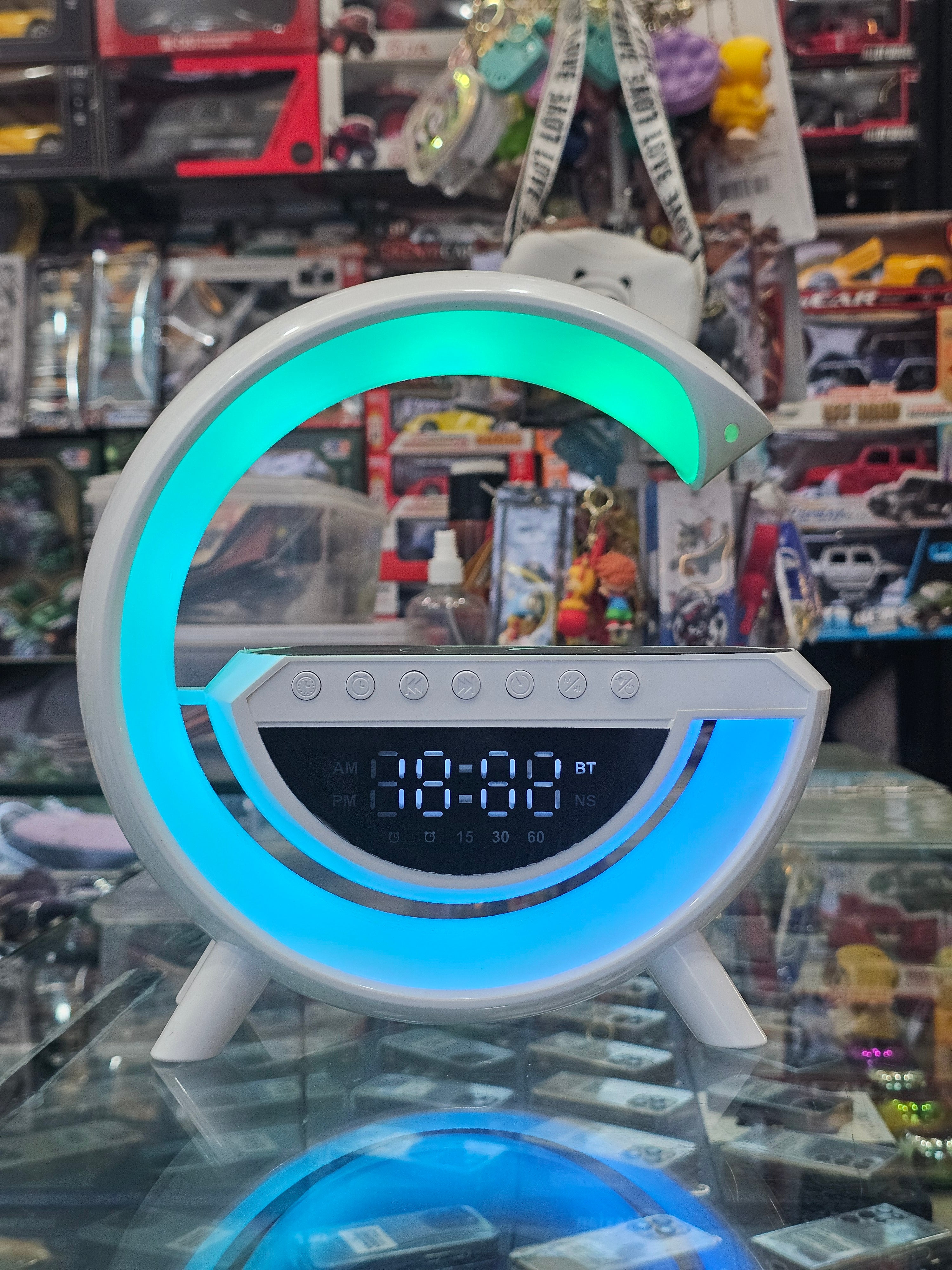 Google Speaker And Wireless Charger