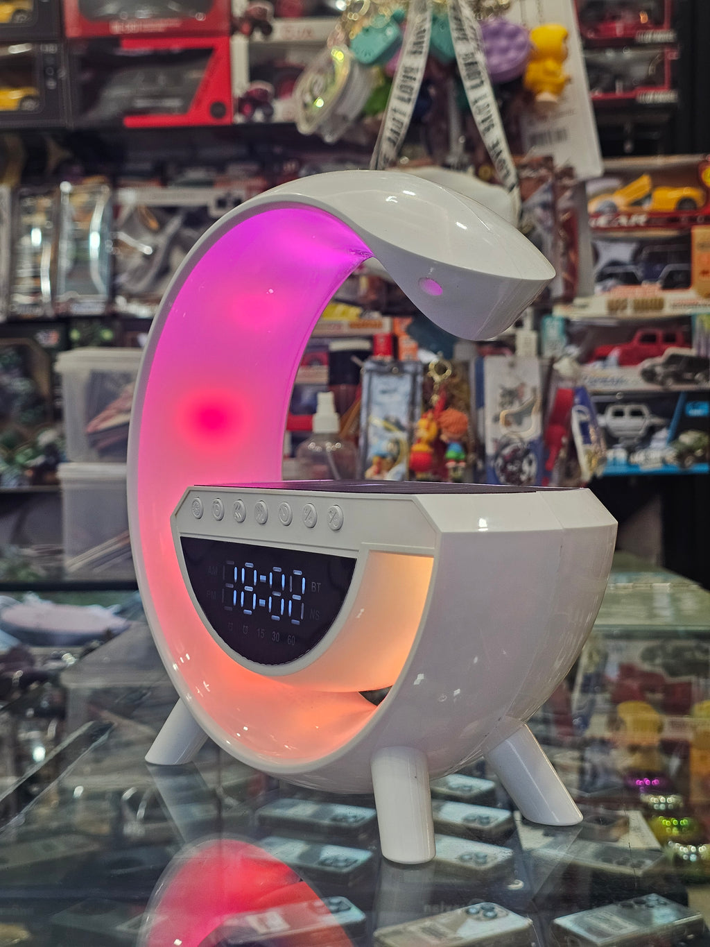 Google Speaker And Wireless Charger