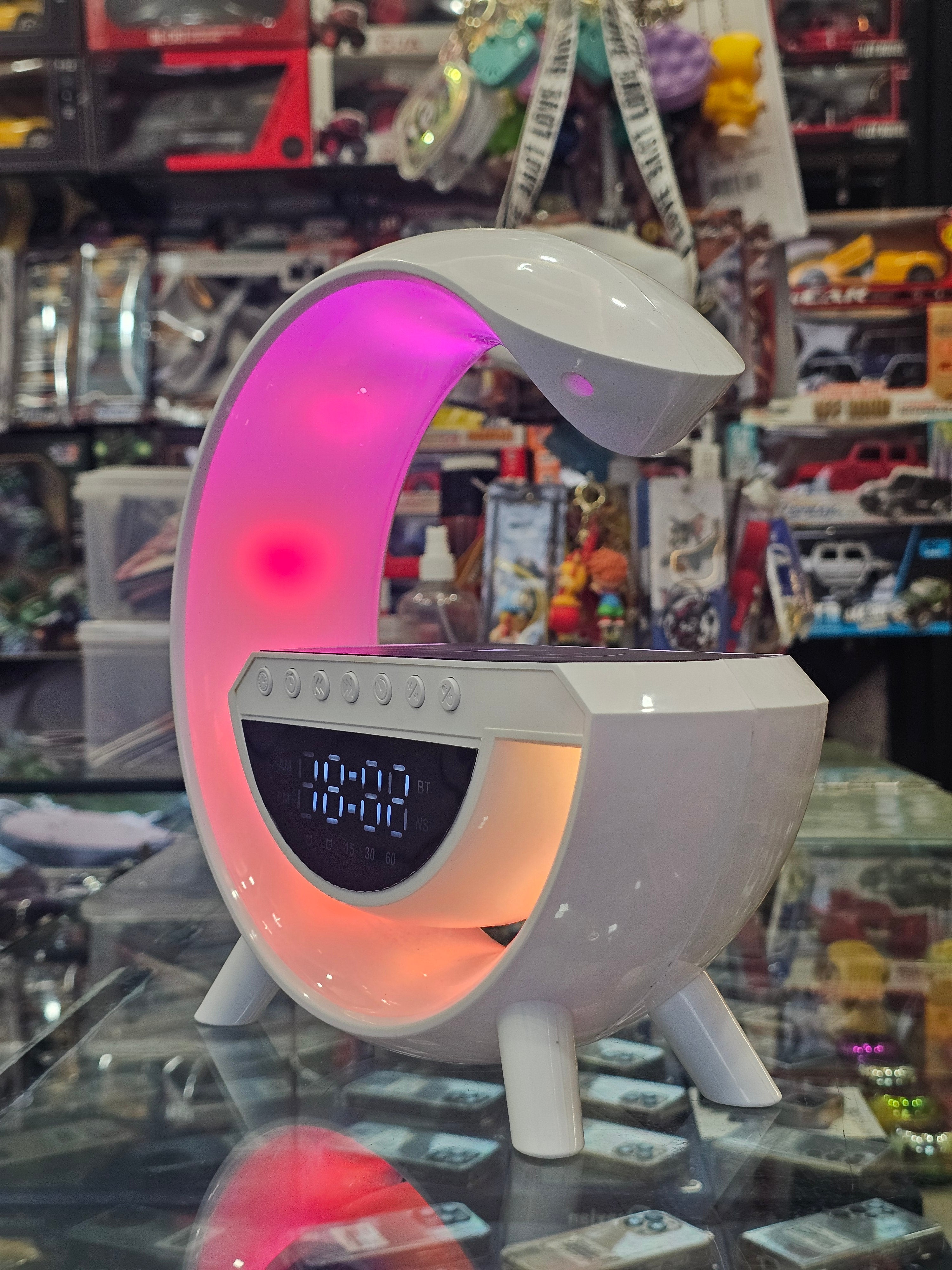 Google Speaker And Wireless Charger