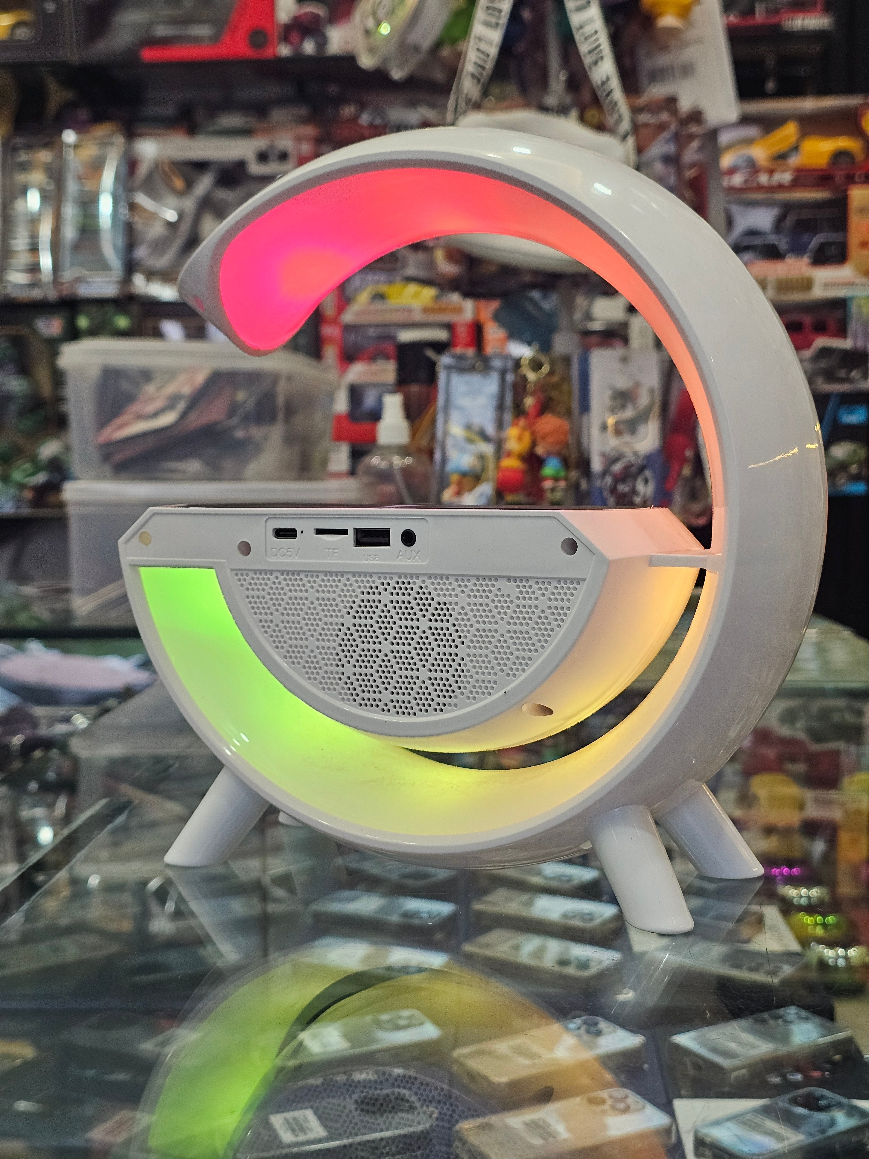 Google Speaker And Wireless Charger