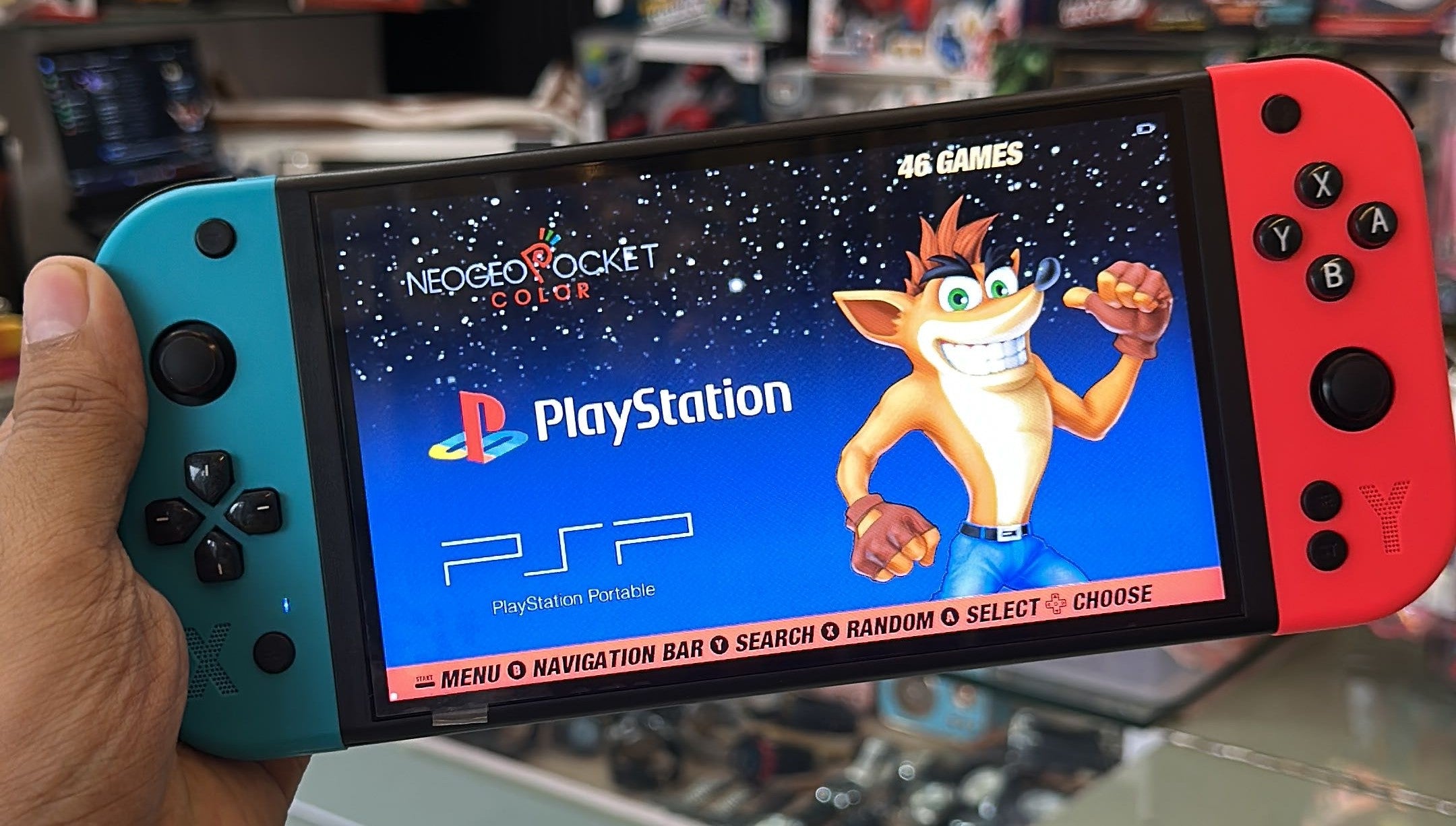 G90 video game console (8 inches)