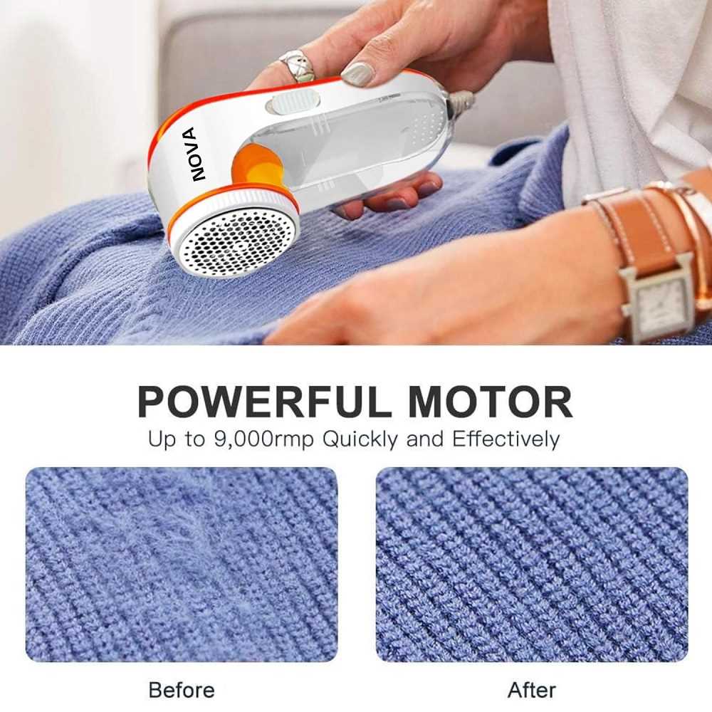 NOVA Lint Remover For Clothes & Fabric Shaver For Woolen Clothes & Lint Shaver