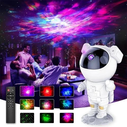 Astronaut Galaxy Projector with Remote Control - 360°