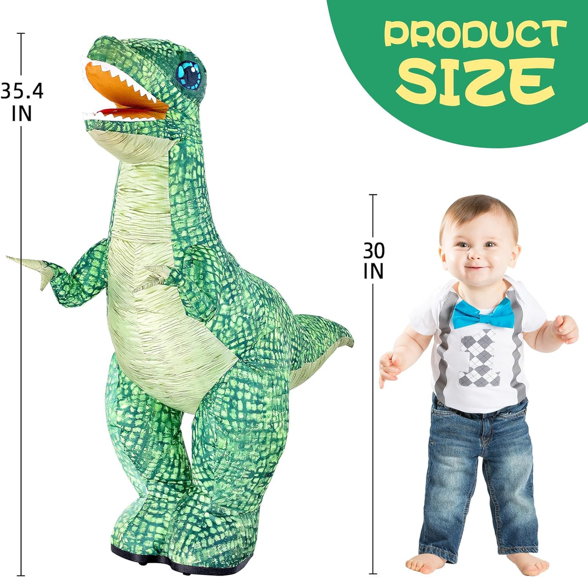 Walking Rc Dinosaur - Remote Control Inflatable Dinosaur Toy For Kids Rechargeable 100cm